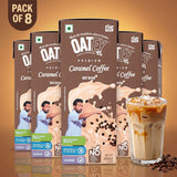 Oatey Premium Caramel Coffee Oat Milk - Pack of 8