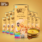 Oatey Premium Kesar Badam Millet Milk - Pack of 27