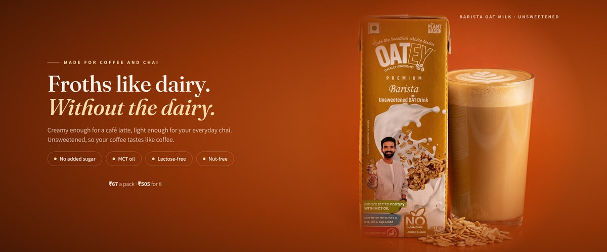 Oatey Barista Oat Milk, unsweetened